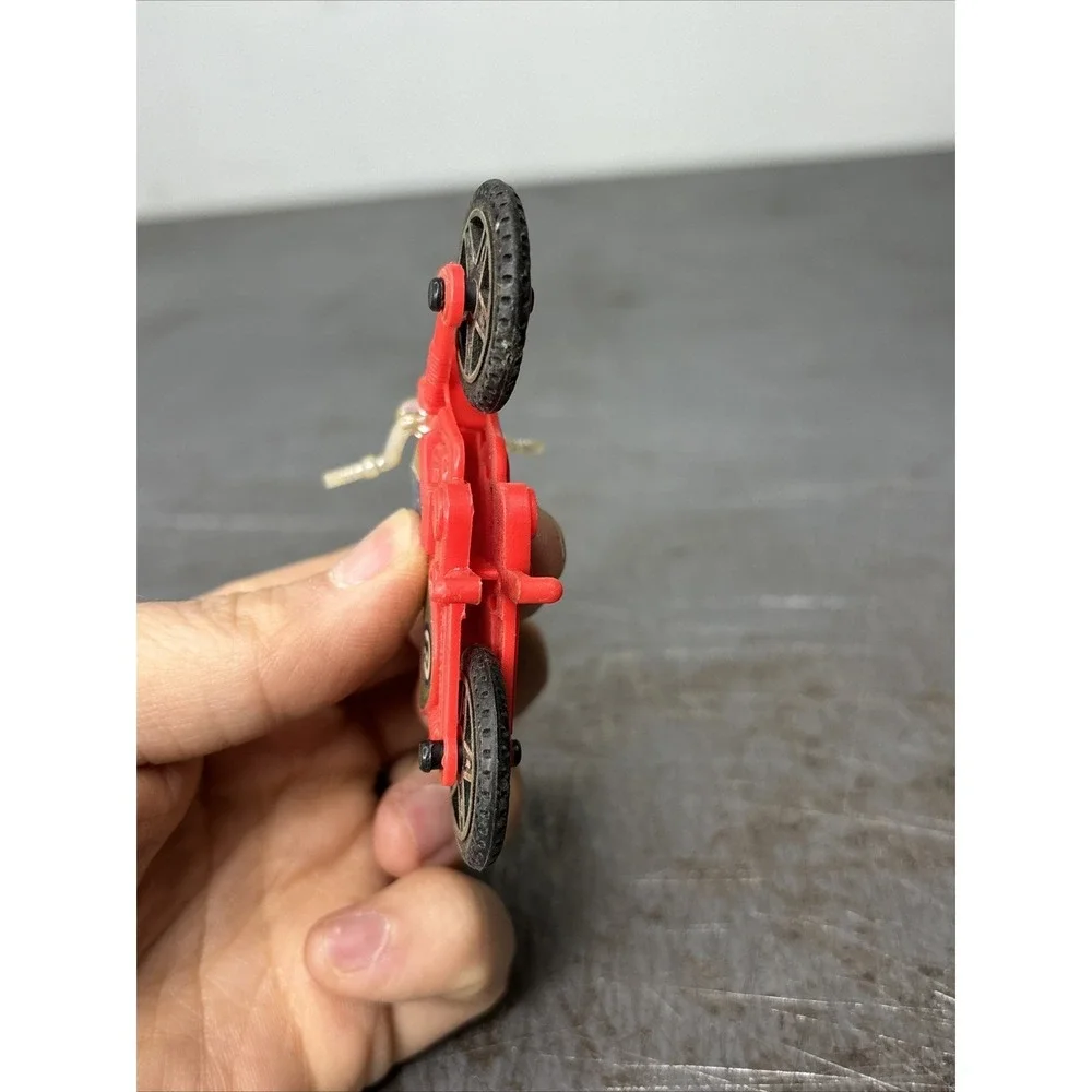 Vintage Buddy L Red Plastic Dirt Bike Motorcycle #3 Accessory Part‎ Original